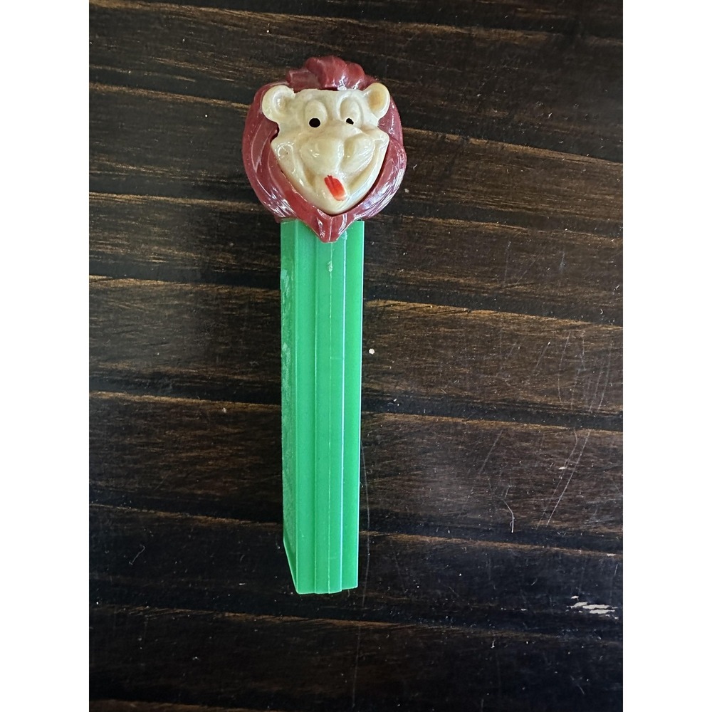 Vintage Lil' Lion PEZ Dispenser Green Austria Collectible Candy Toy‎